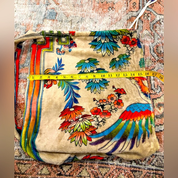 Johnny Was Potter Cozy Blanket Bag Tote Beach Single Shoulder Strap Bag Only - Picture 7 of 8